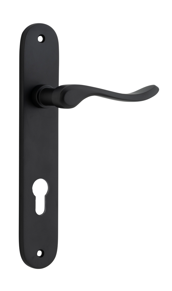 Stirling Lever - Oval Backplate Matt Black