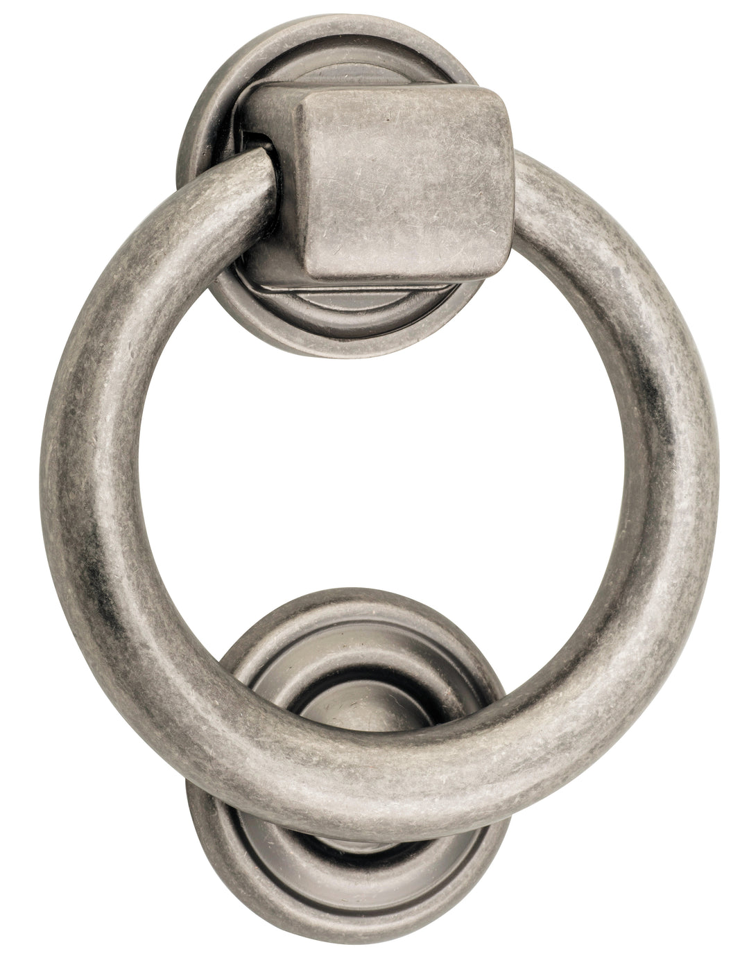Ring Door Knocker Distressed Nickel