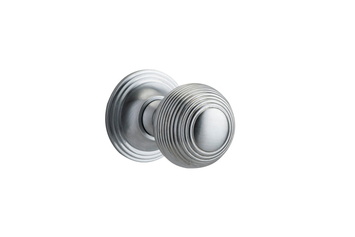 Guildford Knob - Round Rose Brushed Chrome