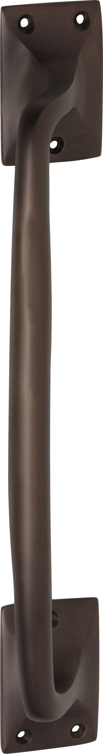 Pull Handle Classic Offset Antique Brass H310xW55xP60mm