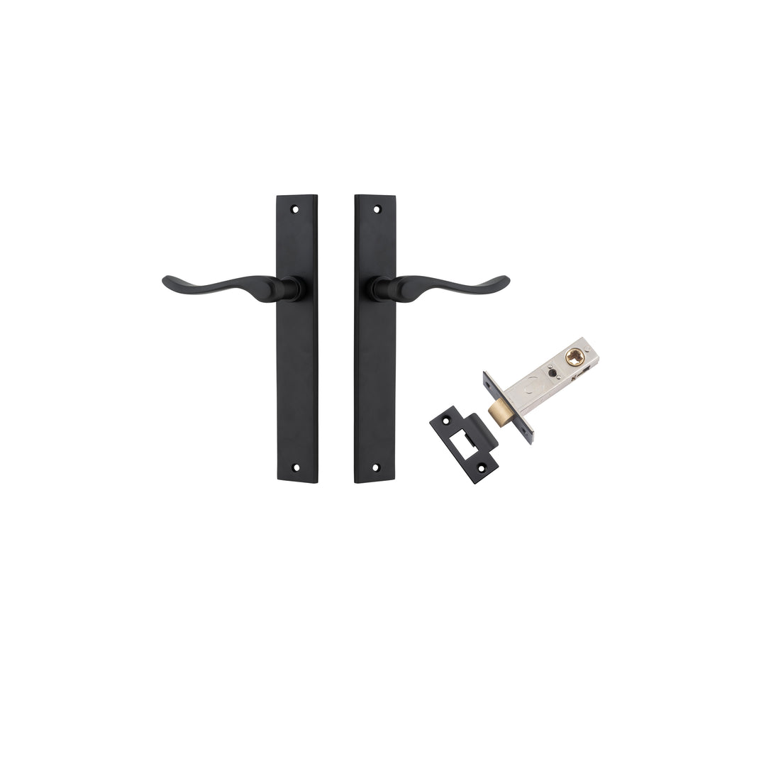 Stirling Lever - Rectangular Backplate Passage Kit Matt Black