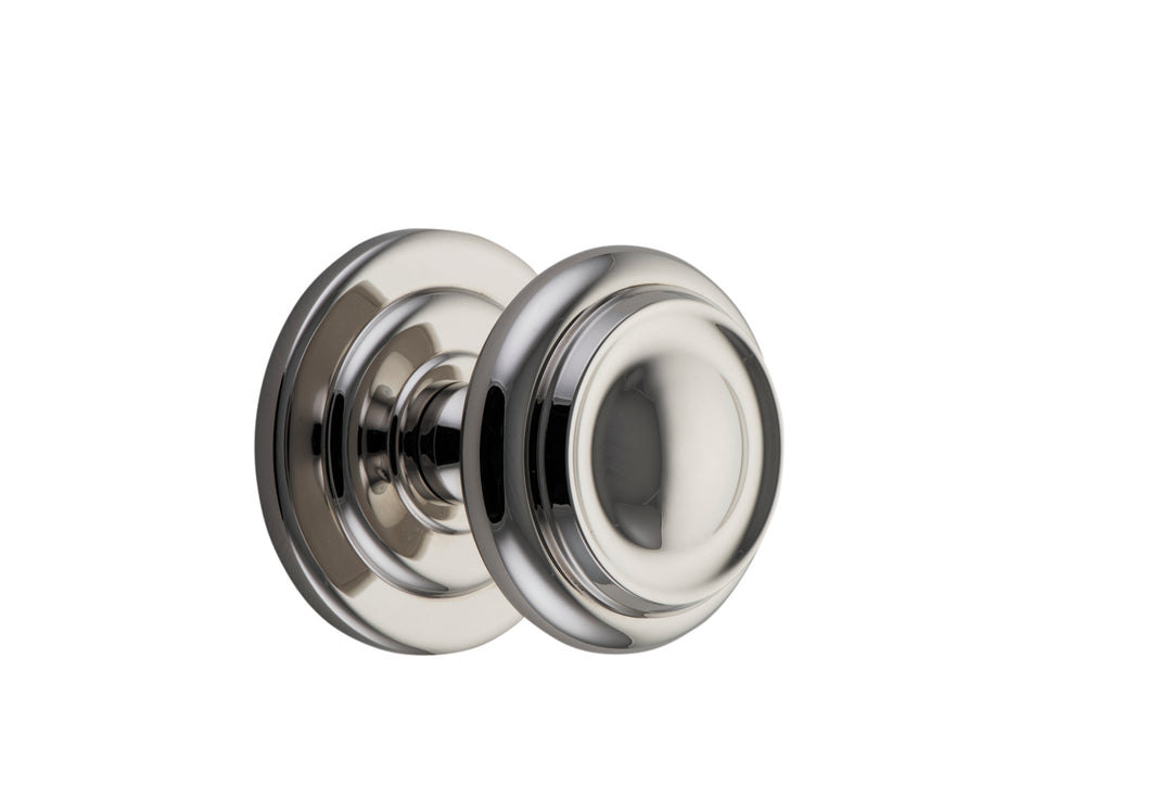 Sarlat Centre Door Knob Polished Nickel
