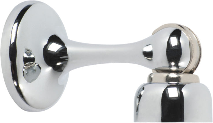 Door Stop Magnetic Chrome Plated D44xP75mm