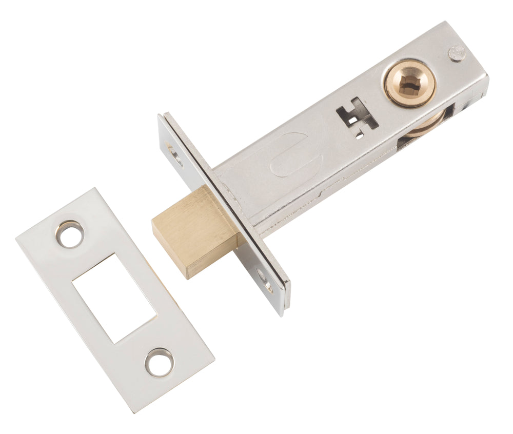 Privacy Bolt Polished Nickel Backset 60mm