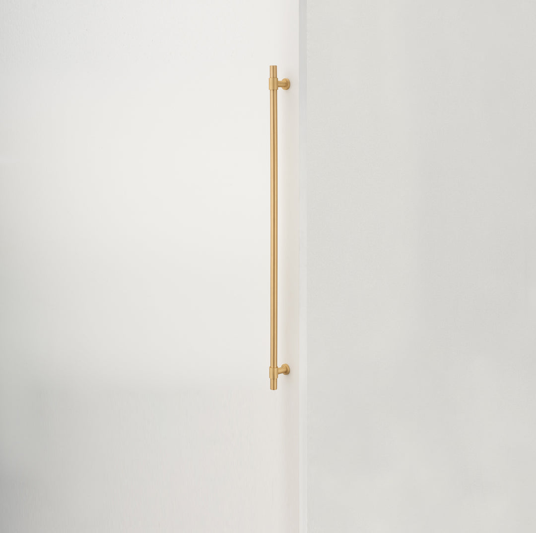 Helsinki Pull Handle - 900mm Brushed Brass
