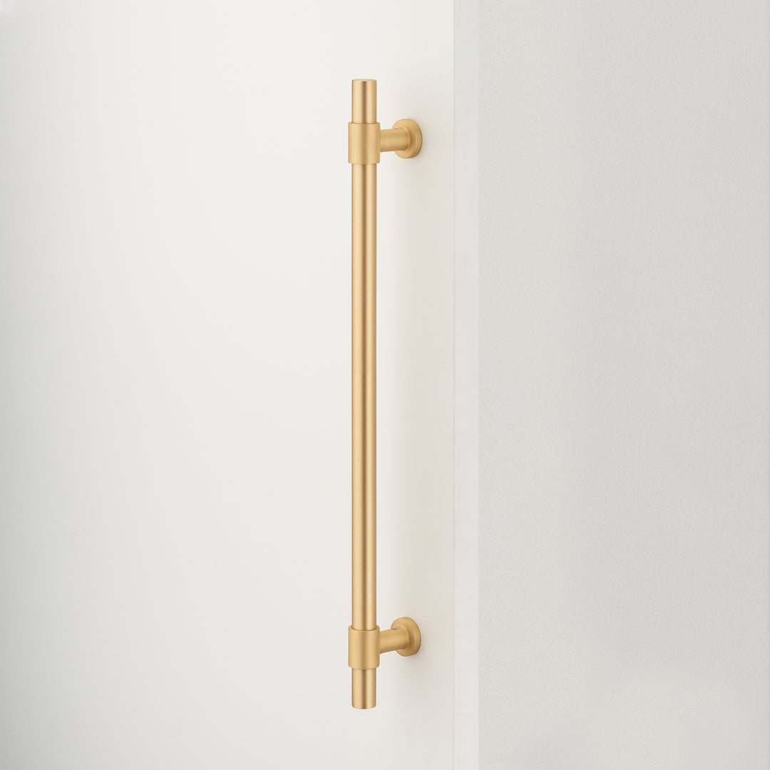 Helsinki Pull Handle - 450mm Brushed Brass