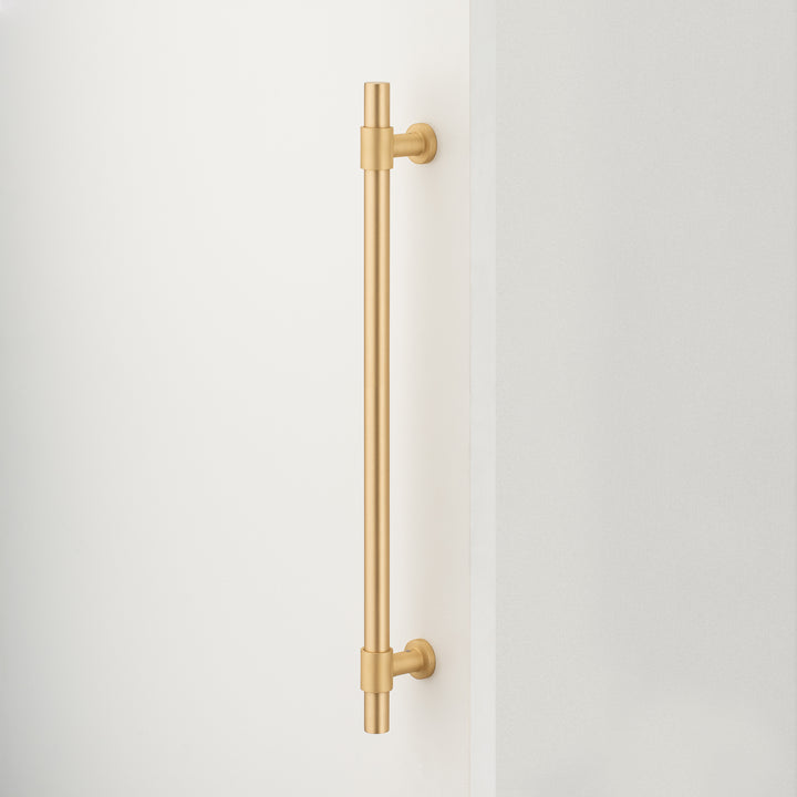 Helsinki Pull Handle - 450mm Brushed Brass