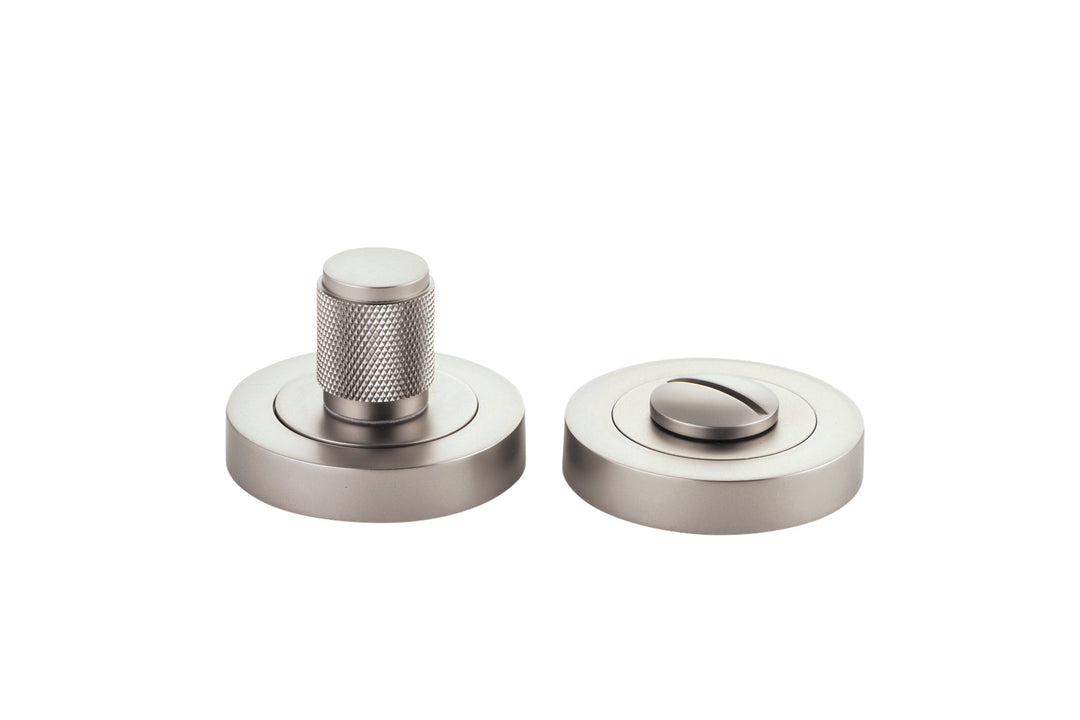 Brunswick Privacy Turn - Round Satin Nickel