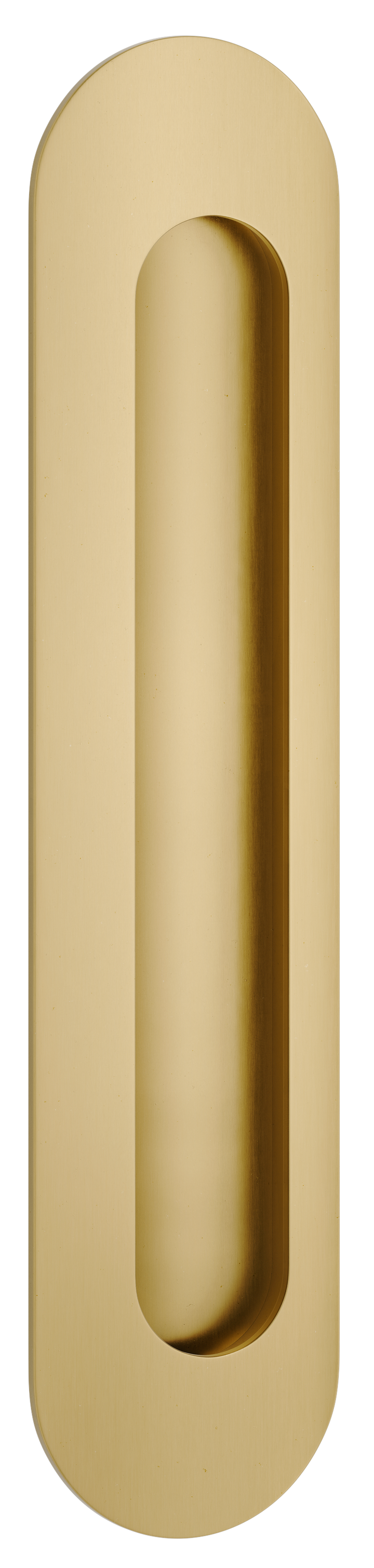 Puerto Flush Pull Brushed Gold PVD