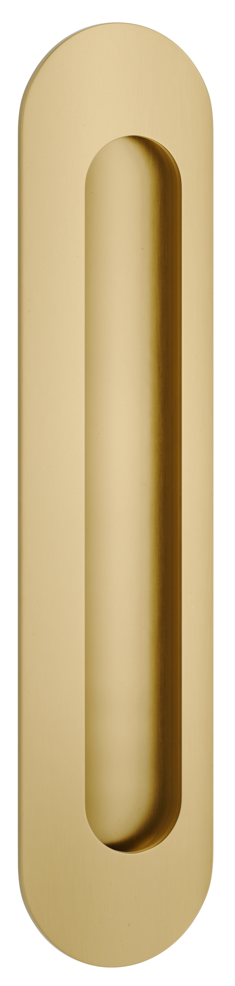 Puerto Flush Pull Brushed Gold PVD